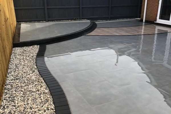 Patio Decking project 17
