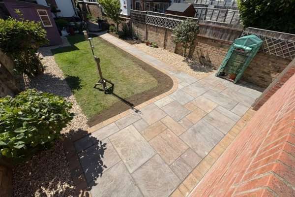 Patio Decking project 18