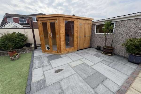 Patio Decking project 20